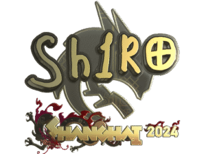Sticker | sh1ro (Gold) | Shanghai 2024