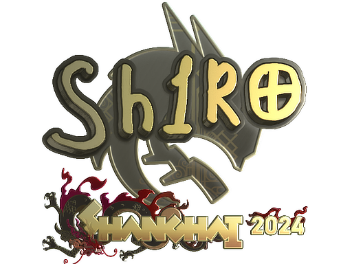 Sticker | sh1ro (Gold) | Shanghai 2024
