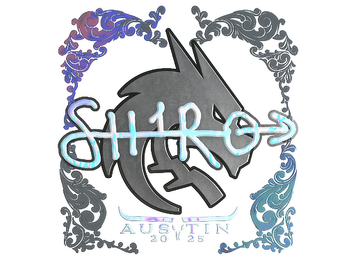 Sticker | sh1ro (Holo) | Austin 2025