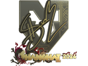 Sticker | siuhy (Gold) | Shanghai 2024