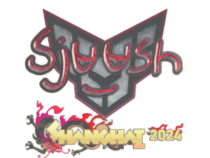 Sticker | sjuush (Glitter) | Shanghai 2024