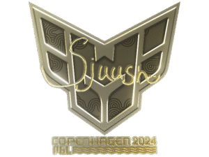 Sticker | sjuush (Gold) | Copenhagen 2024