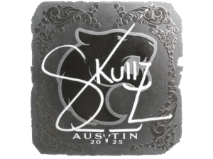 Sticker | skullz (Foil) | Austin 2025