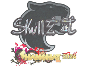 Sticker | skullz (Glitter) | Shanghai 2024