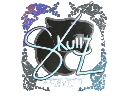 Sticker | skullz (Holo) | Austin 2025