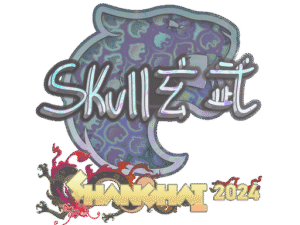 Sticker | skullz (Holo) | Shanghai 2024