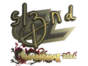 Sticker | sl3nd (Gold) | Shanghai 2024