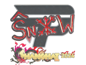 Sticker | snow (Glitter) | Shanghai 2024