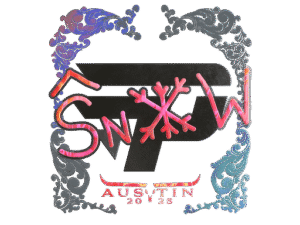 Sticker | snow (Holo) | Austin 2025