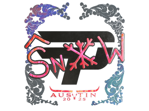Sticker | snow (Holo) | Austin 2025
