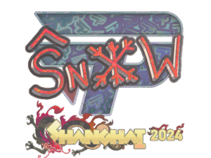 Sticker | snow (Holo) | Shanghai 2024