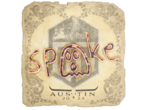 Sticker | spooke | Austin 2025