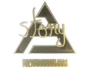 Sticker | story (Gold) | Copenhagen 2024