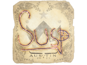 Sticker | susp | Austin 2025