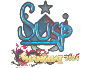 Sticker | susp (Glitter) | Shanghai 2024