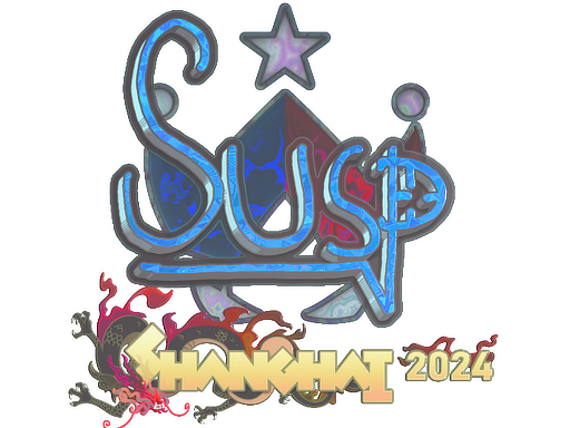 Sticker | susp (Holo) | Shanghai 2024