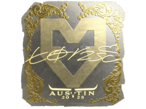 Sticker | torzsi (Gold) | Austin 2025