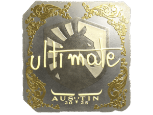 Sticker | ultimate (Gold) | Austin 2025