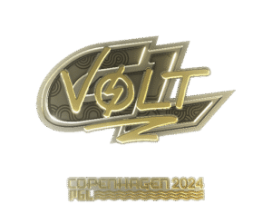 Sticker | volt (Gold) | Copenhagen 2024