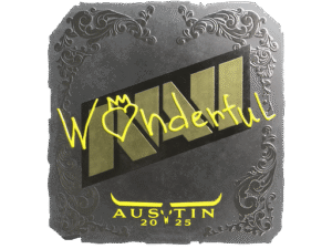 Sticker | w0nderful (Foil) | Austin 2025