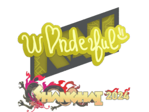 Sticker | w0nderful | Shanghai 2024