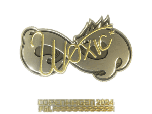 Sticker | woxic (Gold) | Copenhagen 2024