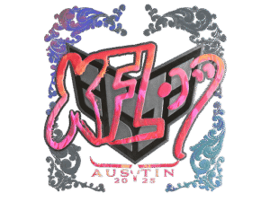 Sticker | xfl0ud (Holo) | Austin 2025