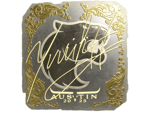 Sticker | yuurih (Gold) | Austin 2025