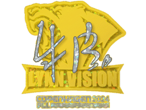 Sticker | z4KR (Glitter) | Copenhagen 2024