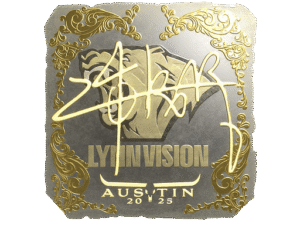 Sticker | z4KR (Gold) | Austin 2025