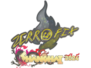 Sticker | zeRRoFIX (Glitter) | Shanghai 2024
