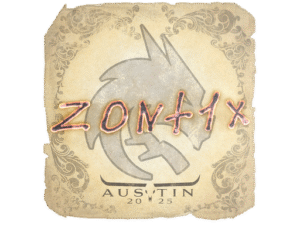 Sticker | zont1x | Austin 2025