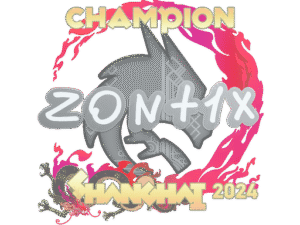 Sticker | zont1x (Champion) | Shanghai 2024