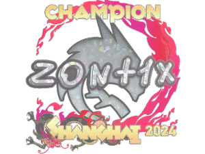 Sticker | zont1x (Glitter, Champion) | Shanghai 2024
