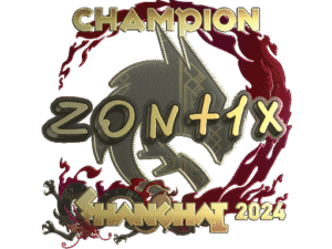 Sticker | zont1x (Gold, Champion) | Shanghai 2024