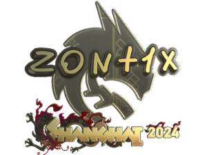 Sticker | zont1x (Gold) | Shanghai 2024