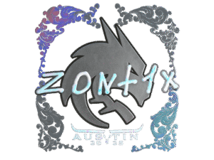 Sticker | zont1x (Holo) | Austin 2025