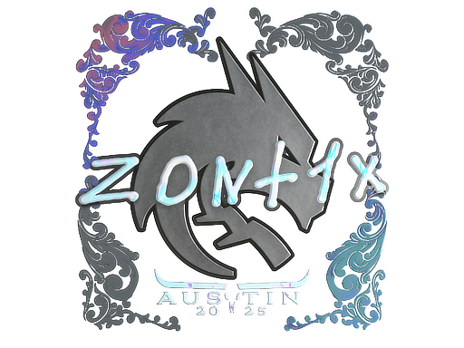 Sticker | zont1x (Holo) | Austin 2025