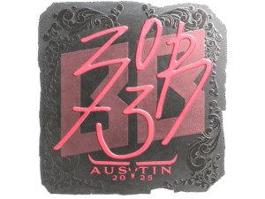 Sticker | zorte (Foil) | Austin 2025