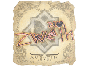 Sticker | zweih | Austin 2025